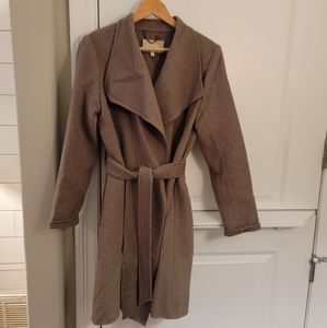 Ladies flannel dress coat